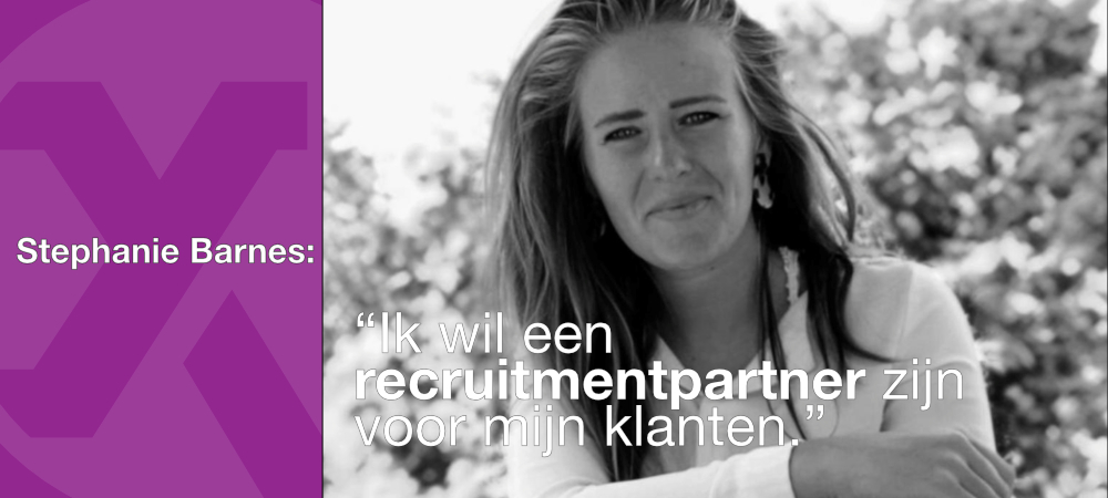 “Ik wil recruitmentpartner zijn van mijn klanten” - Stephanie Barnes